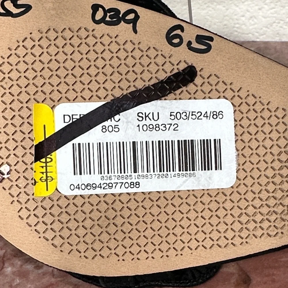 GIANNI BINI NEW BLACK RUFFLED HEELS - Picture 6 of 9